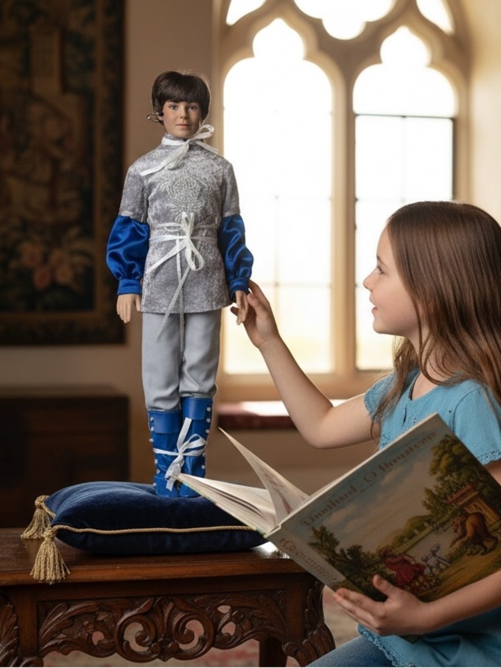 Disney Chronicles of Narnia Coronation Edmund 16.5 Doll